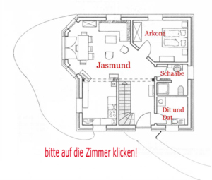 Der Grundriss des Erdgeschosses