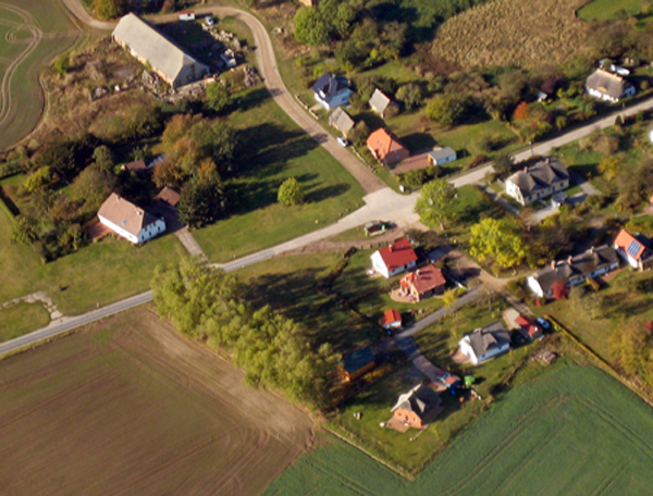 Luftbildaufnahme Ferienhaus