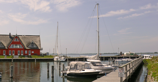 Der Yachthafen von Vieregge