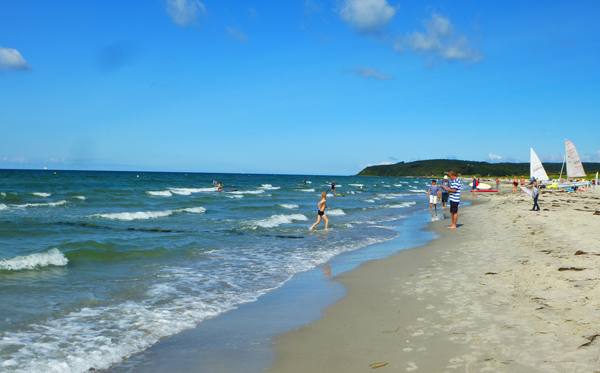 Strand von Hiddensee